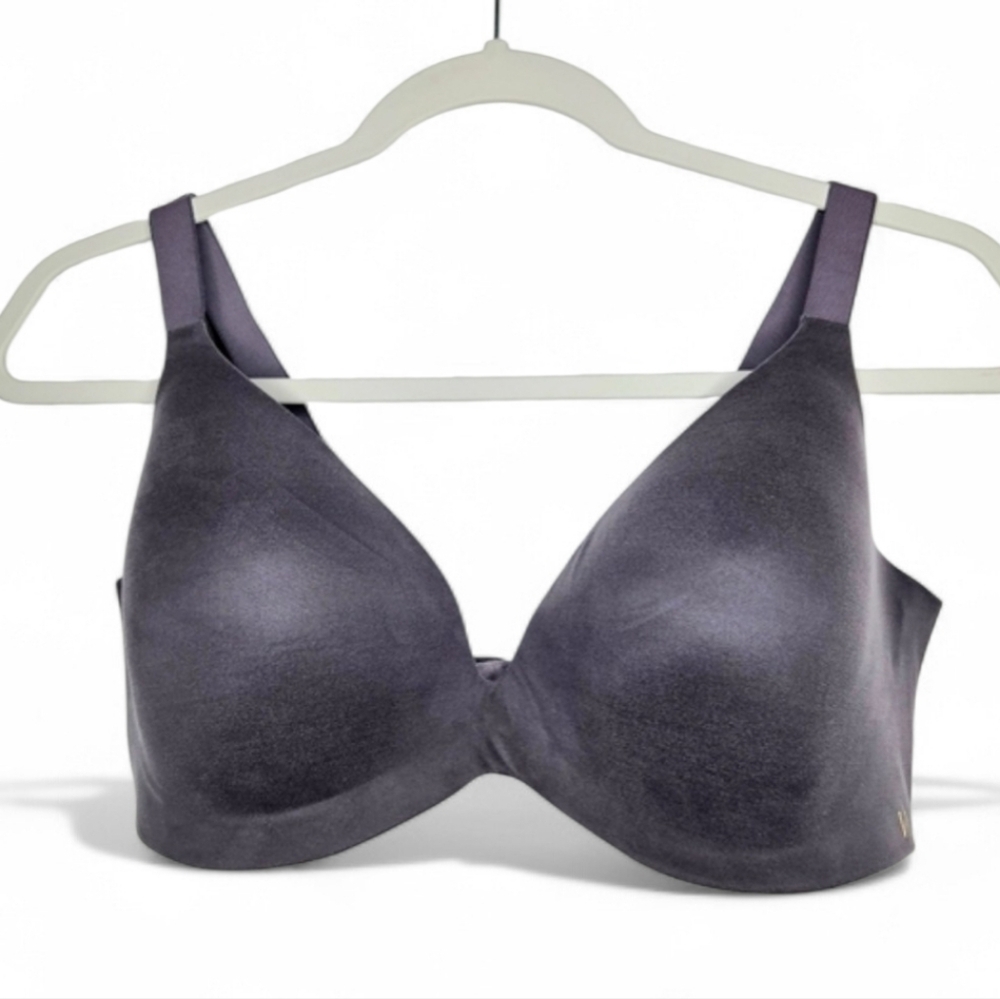Victoria's Secret Lined, Semi Demi Bra. Gray. 38D - Picture 2 of 13